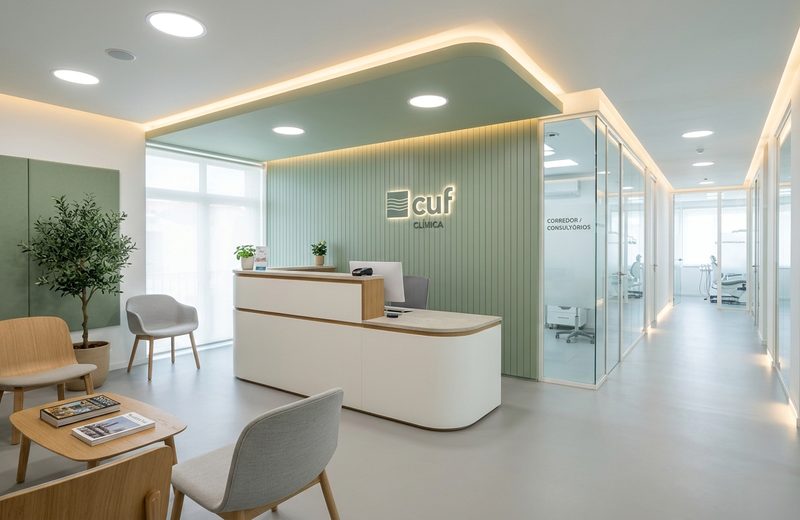 Remodelação de clínicas médicas, consultórios dentários e farmácias em Leiria — Brico Bom